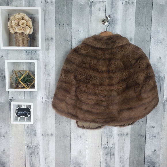 Flemington Fur |Vintage Russian Squirrel Fur Stole - Picture 4 of 4